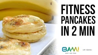 FITNESS PANCAKES in 2 Minuten Low Carb simpel diät [upl. by Fasa845]