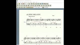 How to add a crescendo and decrescendo marking MuseScore 3 and Finale NP 2012 [upl. by Llevra]