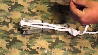 How to tie a Grapnel Grapple Anchor for Kayaks [upl. by Harriett188]