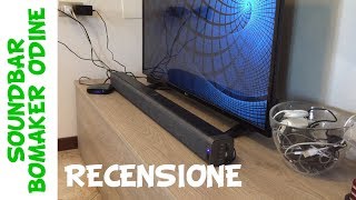 Recensione soundbar economica Bomaker Odine [upl. by Aseeram]