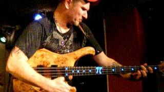 Wojtek Pilichowski live at Free Blues Club  Bass Dance solo [upl. by Hnao]