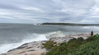 Huge waves at Maroubra beach [upl. by Kate]