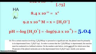 AP Chemistry Free Response Question 2016 4 [upl. by Erickson]