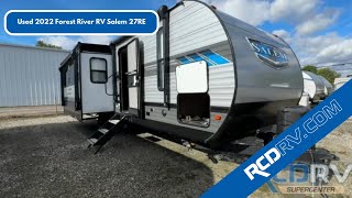 Used 2022 Forest River RV Salem 27RE  North Ridgeville [upl. by Nojid]