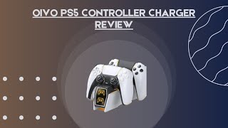 OIVO PS5 Controller Charging Dock Review [upl. by Aimahc]