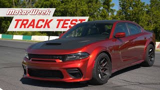 2021 Dodge Charger SRT Hellcat Redeye Widebody  MotorWeek Track Test [upl. by Aihsilat]