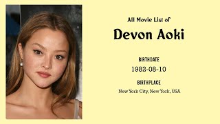 Devon Aoki Movies list Devon Aoki Filmography of Devon Aoki [upl. by Lemuel]