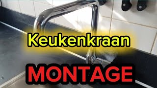 Keuken Kraan Montage [upl. by Oirramed843]