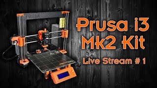 Original Prusa i3 Mk2  Unboxing and Assembly  Part 1 [upl. by Nyladnek]