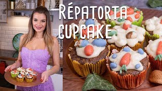 Répatorta muffin Ide süss Cintia receptje  Mindmegettehu [upl. by Anahsit807]