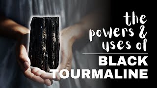 Black Tourmaline Meanings Properties And Uses [upl. by Macleod]