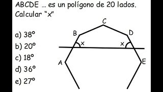 Polígonos ejercicios resueltos de polígonos geometría tema polígonos [upl. by Clemen611]