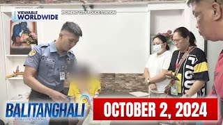 Balitanghali Express October 2 2024 [upl. by Naegem]