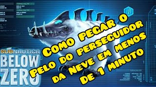 Como pegar o pelo do perseguidor da neve em menos de 1 min  How to get The Snow Stalker Fur under 1 [upl. by Imtiaz]