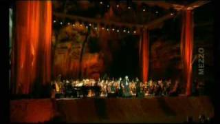 Vivere Andrea Bocelli Laura Pausini Luciano Pavarotti tribute [upl. by Ruella246]