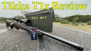 Tikka T1x Review [upl. by Assirok756]