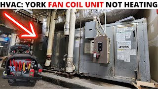 HVAC Commercial FCU Not HeatingCooling FCU Fan Not Running Commercial HVAC Troubleshooting [upl. by Laen]