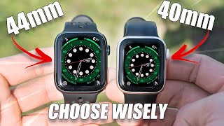 Apple Watch SE 2 40MM vs 44MM Review and Comparison [upl. by Hau425]