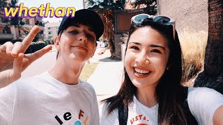 WHETHAN Interview coachella w Mason Ramsey Louis The Child waffles blowing up [upl. by Nitas647]