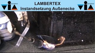 Ausbildung einer Außenecke  LAMBERTEX [upl. by Lyrret356]