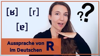 5 Lektion 5 der Laut R r  Deutsche Aussprache verbessern  akzentfrei Deutsch sprechen [upl. by Swee]