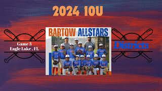 Bartow All Stars 10U Districts Game 3 Highlights [upl. by Woehick]