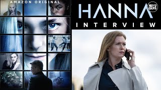 Mireille Enos Interview  Hanna Season 2 [upl. by Abehs448]