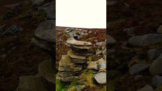 Salt Cellar Derwent Edge Peak District DJI Air 2S  Solo Hiking [upl. by Terrye]