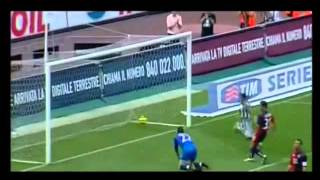 Gran goal di Appiah contro il Cagliari [upl. by Verna]