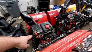 Snow Blower Wont Start  Pops Or Backfires Diagnosis and Repair  Stuck Valve [upl. by Mathe]