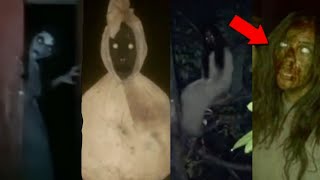 SERAM  PENAMPAKAN POCONG MELUDAH AP1 KUNTILANAK TERBANG  5 PENAMPAKAN HANTU TERSERAM DAN TERJELAS [upl. by Tonneson]