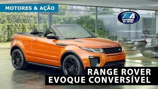 Range Rover Evoque Conversível será atração no Salão de São Paulo [upl. by Nehgaem]