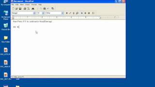 How to type hindi with Baraha Directwmv [upl. by Atekihs728]