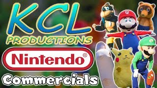 The History of Nintendos Mascot Costume Commercials  KCL Productions Collection 19992013 [upl. by Endor]