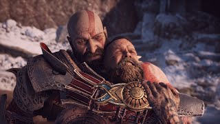 Father and Son fight Baldur  God of war [upl. by Nadnal]