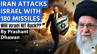 IRAN ATTACKS ISRAEL WITH 180 MISSILES  Will Israel HIT Back Fear of World War 3 [upl. by Zemaj]