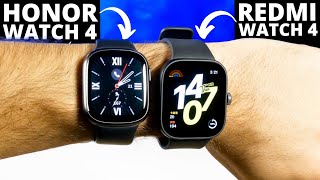 Honor Watch 4 vs Redmi Watch 4 Which Smartwatch Would I Choose [upl. by Hgielram307]