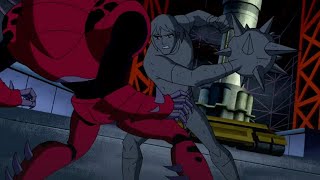 Ben 10 Ultimate Alien  Chromastone Gwen and Kevin vs Bivalvan [upl. by Macfarlane636]