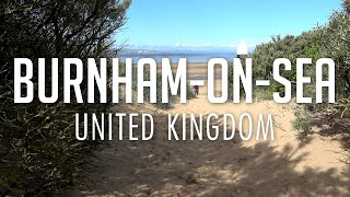 BurnhamOnSea Town amp Beach  UK [upl. by Nyliram434]