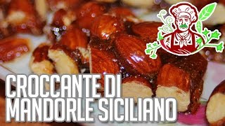 U TURRUNE SICILIANO la ricetta del CROCCANTE di mandorlericetteflash [upl. by Nohtiek769]