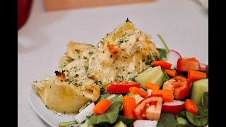 Chicken and Broccoli Alfredo Stuffed Shells [upl. by Suzetta]