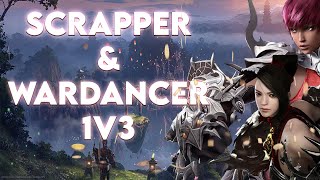 Lost Ark Scrapper amp Wardancer PvP 1v3 Super Fun Classes [upl. by Vladamar]