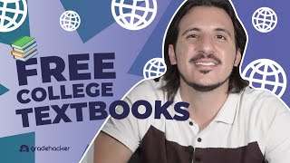 How To Get Free College Textbooks  6 Helpful Websites [upl. by Razaile]