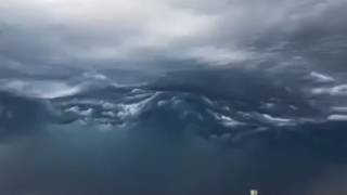 Timelaspe of undulatus asperatus clouds gravity waves [upl. by Lon168]