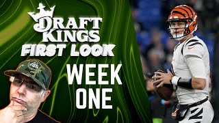 Expert DFS NFL Strategy for Week 1 on DraftKings 2024 [upl. by Mozza]