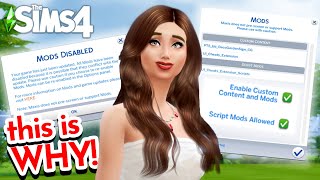 SOME Sims 4 Mods NOT SHOWING UP in GAME How to FIX Sims 4 Mods Not Working in 2021 [upl. by Anelec]