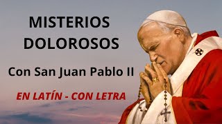 Santo Rosario en Latín  Misterios Gloriosos [upl. by Eneja]