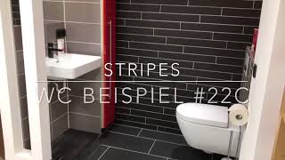 GÄSTE WC mit Stipes  vom Fliesenleger [upl. by Groves468]