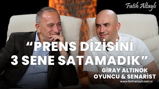 quotPrens dizisini 3 sene satamadıkquot  Oyuncu ve Senarist Giray Altınok amp Fatih Altaylı [upl. by Yuria254]