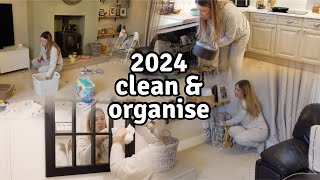 TRASHED HOUSE RESET  REALISTIC  CLEANING MOTIVATION  Declutter Clean amp Organise with me FAST [upl. by Aryahay666]